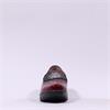 Wonders Sparkle Stud Band Wedge Shoe - Burgundy Patent